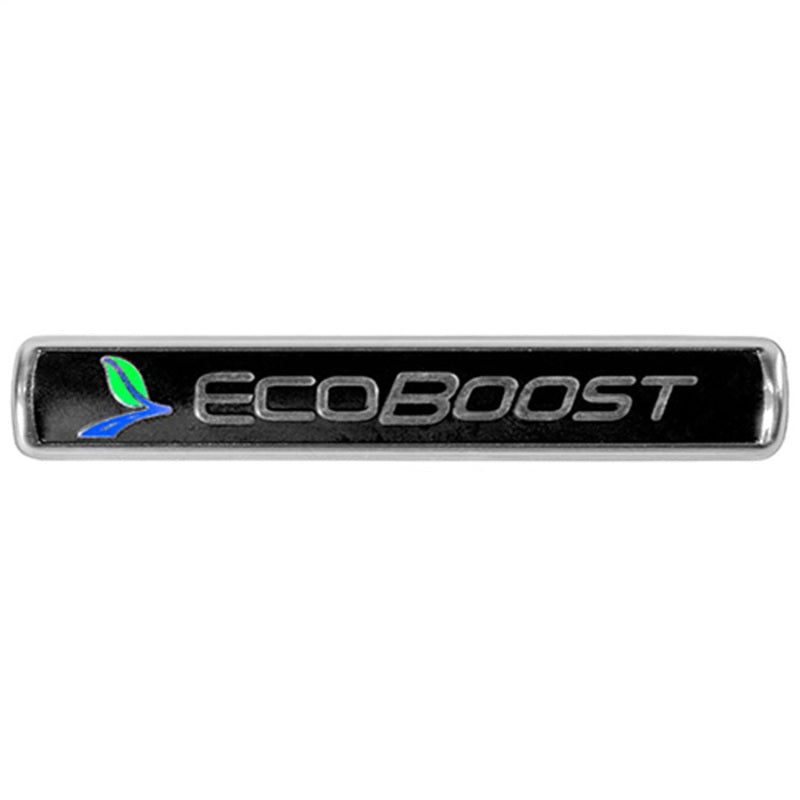 Ford Racing - frpM-1447-EBBLK - Black/Silver EcoBoost Emblem Set of 2