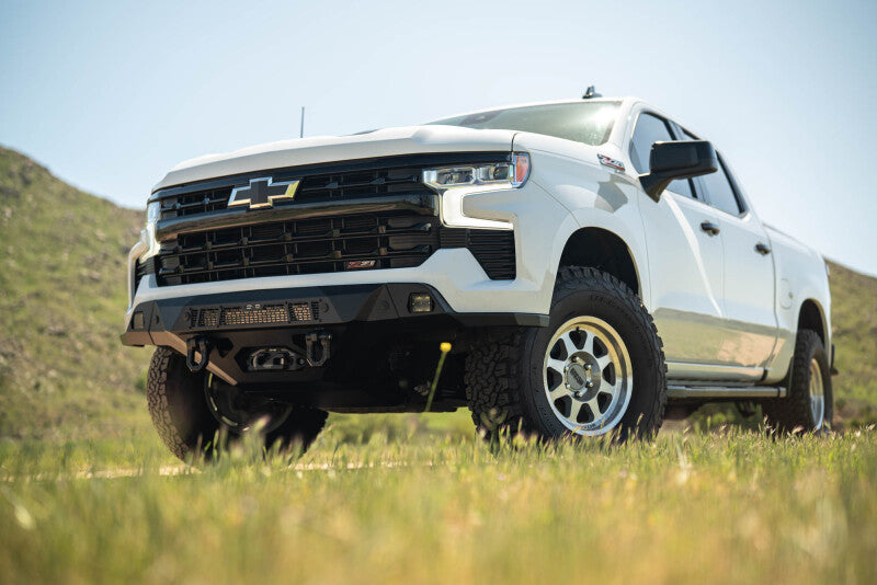 DV8 Offroad Spec Series Front Bumper for 2022-2025 Chevrolet Silverado 1500, Part Number dveFBCS1-08