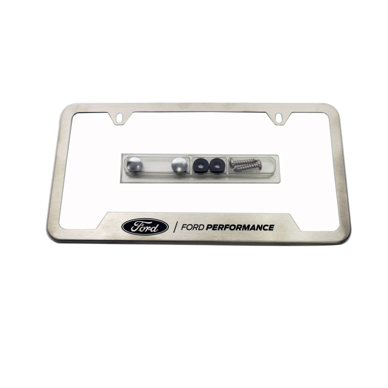 Ford Racing frpM-1828-SS304C Ford Performance Stainless Steel License Plate Frame