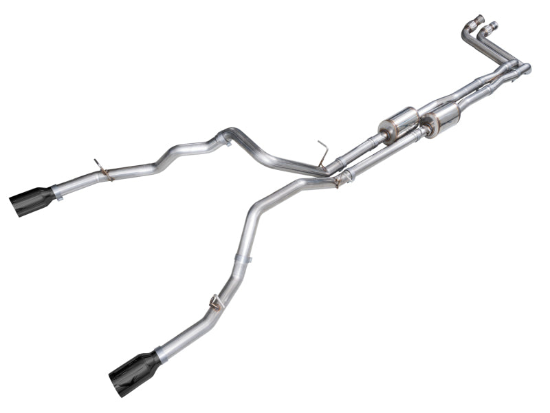 AWE Tuning 2025+ RAM 1500 3.0TT Rebel 0FG Cat-Back Exhaust with Diamond Black Tips