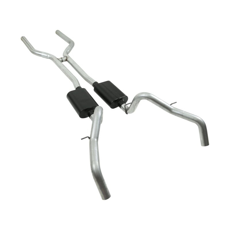 Flowmaster 67-69 GM F-Body 3.0 Inch American Thunder Crossmember-Back Exhaust System for Chevrolet Camaro and Pontiac Firebird