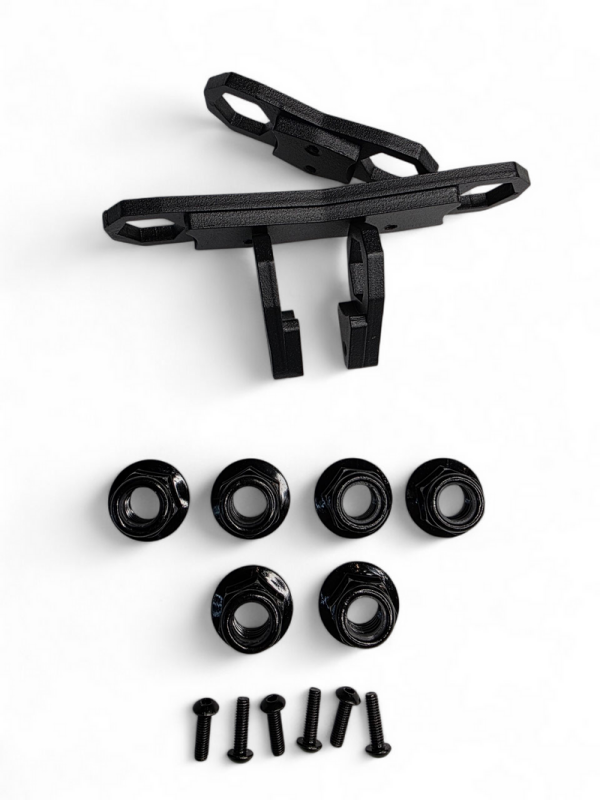 Elektric Offroad 2024+ Can-Am Maverick R Rear Link Nut Plate Kit – Secure Mounting Solution for Radius Rod Nuts