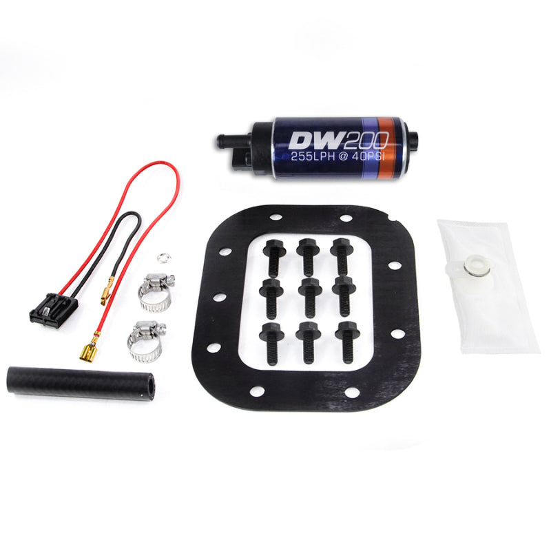 DeatschWerks DWK9-201-1027 DW200 255 LPH In-Tank Fuel Pump with Install Kit for 1984-1985 Chevrolet Corvette 5.7L