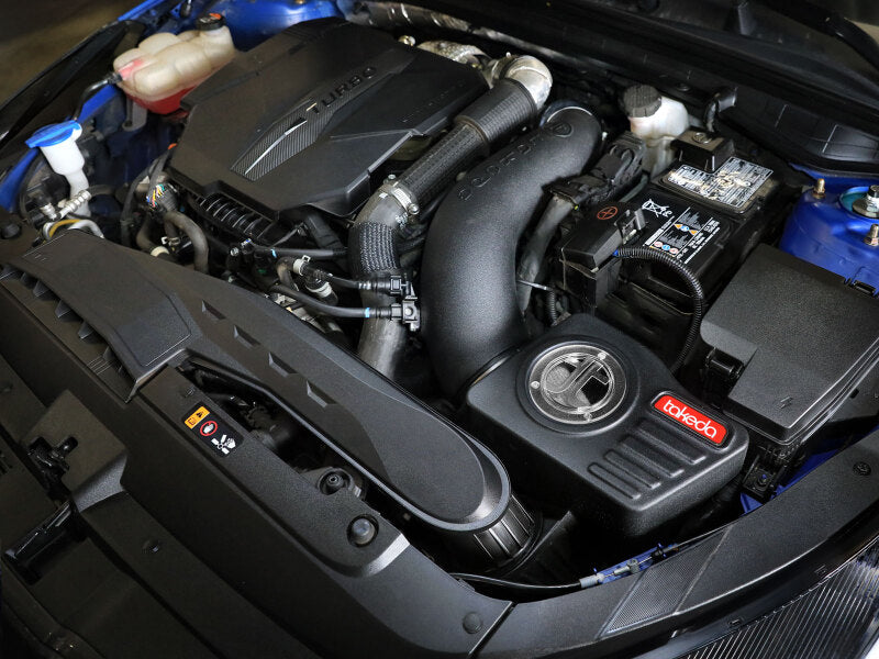 aFe Takeda Momentum Cold Air Intake with Pro DRY S Filter for 2021-2026 Kia K5 2.5L Turbo, Part Number 56-70073D