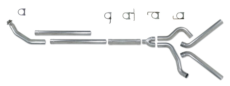 Diamond Eye Performance K4214A-RP 4-Inch Aluminized Turbo-Back Exhaust System Kit for 1994-2002 Dodge Ram 5.9L Cummins