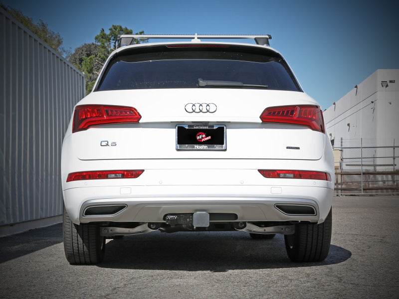 aFe MACH Force-Xp 3-Inch to 2.5-Inch Stainless Steel Cat-Back Exhaust System, Part Number 49-36447, Audi Q5 2017-2024 2.0L Turbo