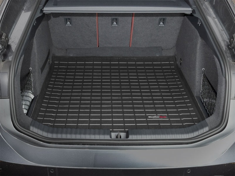 WeatherTech Part Number wet401886 Custom Fit Cargo Liner for 2025 Audi A6 Sportback e-tron - Black