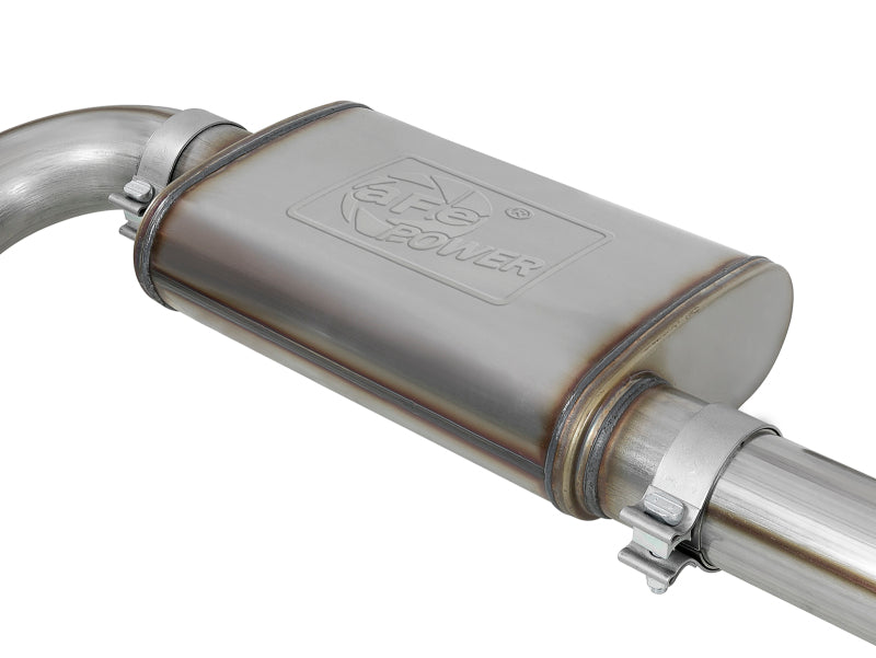 aFe MACH Force-Xp 3-Inch 409 Stainless Steel Cat-Back Exhaust with Polished Tip, 2017-2022 Chevrolet Colorado and GMC Canyon V6 3.6L