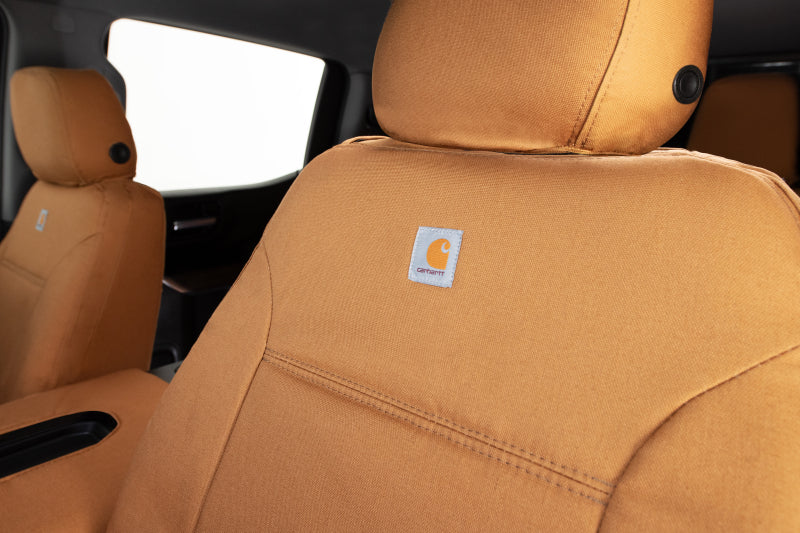 Covercraft 95-97 Toyota Land Carhartt PrecisionFit Custom Front Row Seat Covers - Brown