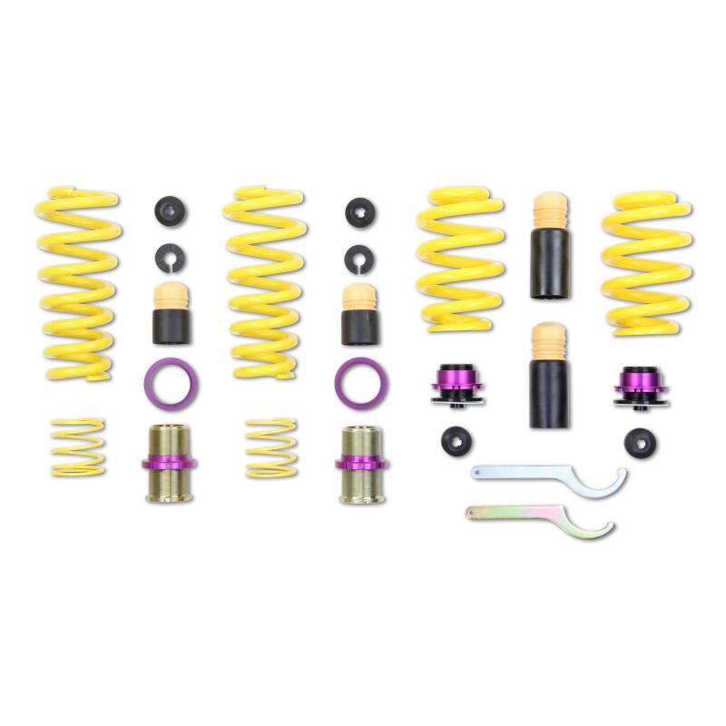 KW H.A.S. Height Adjustable Spring Kit KWS25371051 for 2014-2016 Porsche 911 Type 991 with PDCC