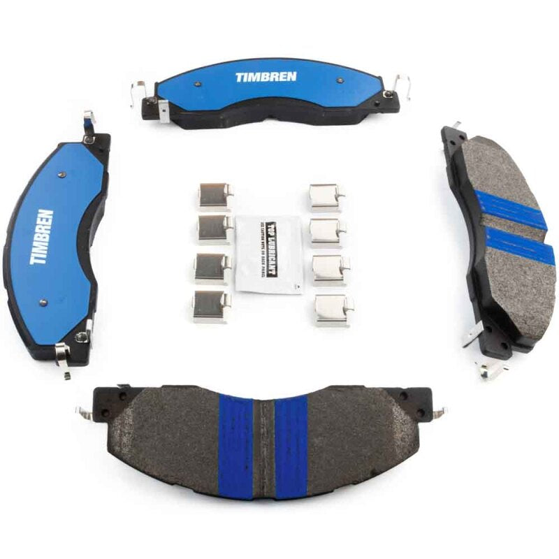 Timbren BES Severe Duty Semi-Metallic Brake Pads for 2010-2011 Dodge Ram 2500/3500 Front