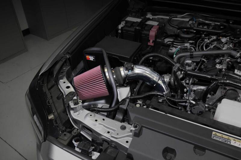 K&N Engineering 77-9043KP 77 Series Cold Air Intake for 2024 Toyota Tacoma 2.4L Turbo