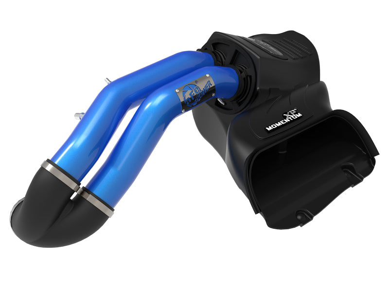 aFe Momentum XP Cold Air Intake System with Pro 5R Filter, Blue Tubes, Ford F-150 5.0L V8