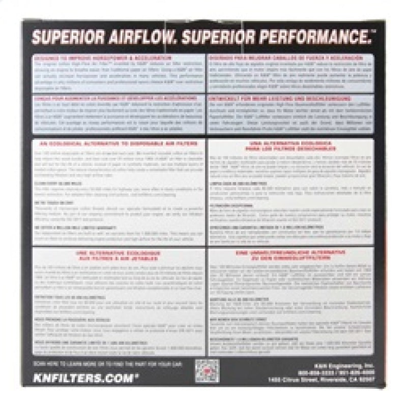 K&N Engineering XStream Universal Clamp-On Air Filter, RX-4130-1