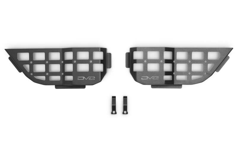DV8 Offroad dveMPJL-06 Rear Door Pocket MOLLE Panels for 2018-2025 Jeep Wrangler JL and Gladiator JT