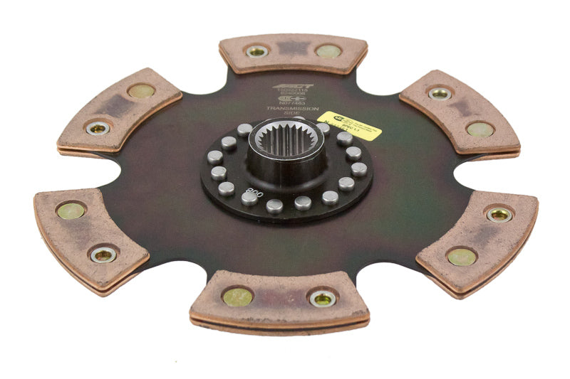 ACT 6240008 6-Pad Rigid Ceramic Race Clutch Disc