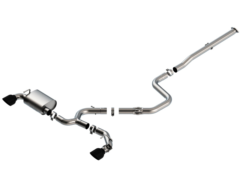 Borla 140832BC ATAK Cat-Back Exhaust System for 2019-2022 Hyundai Veloster N