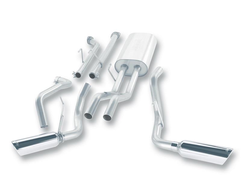 Borla 140238 Touring Cat-Back Exhaust System for 2007-2008 Toyota Tundra 5.7L V8