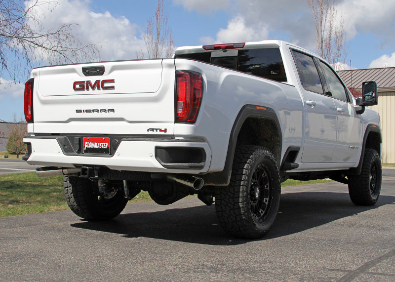 Flowmaster Outlaw Cat-Back Exhaust System for 2020-2026 Chevy Silverado & GMC Sierra 2500HD/3500HD with 6.6L Gas Engine