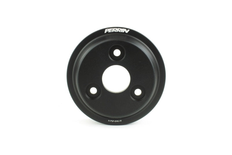 Perrin 2015 Subaru WRX Lightweight Water Pump Pulley - Black