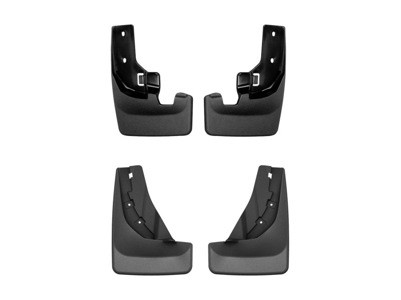 WeatherTech DigitalFit No-Drill MudFlaps for Nissan Rogue 2024-2026 - Black
