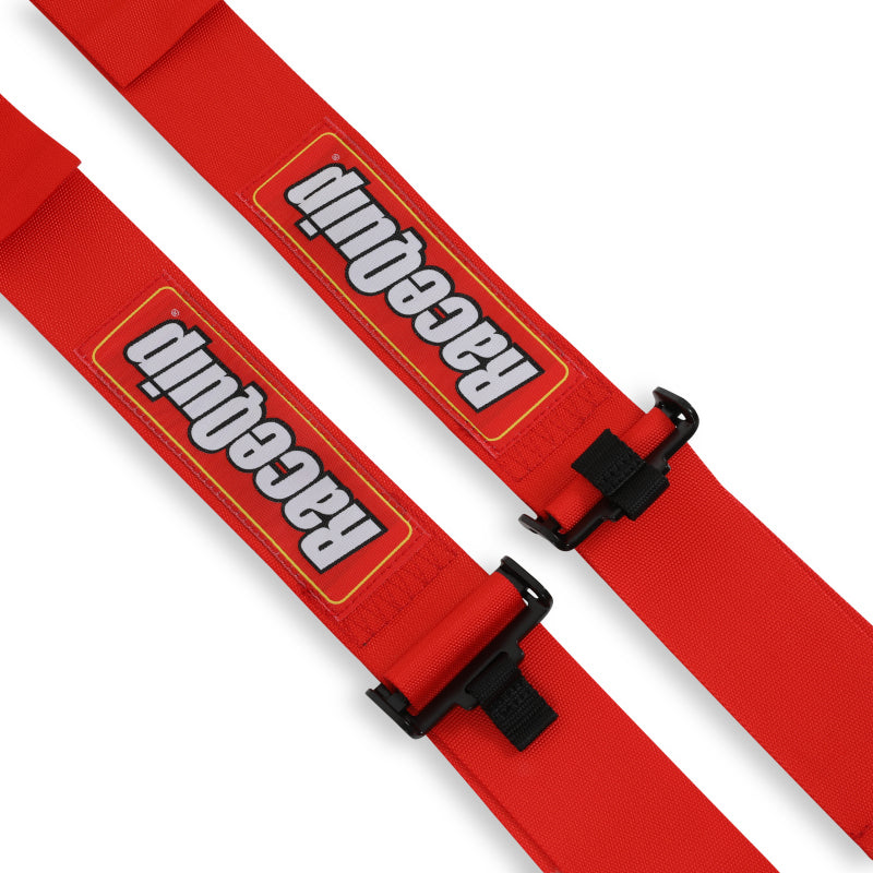 RaceQuip RQP711011RQP Red Latch & Link 5-Point Racing Harness
