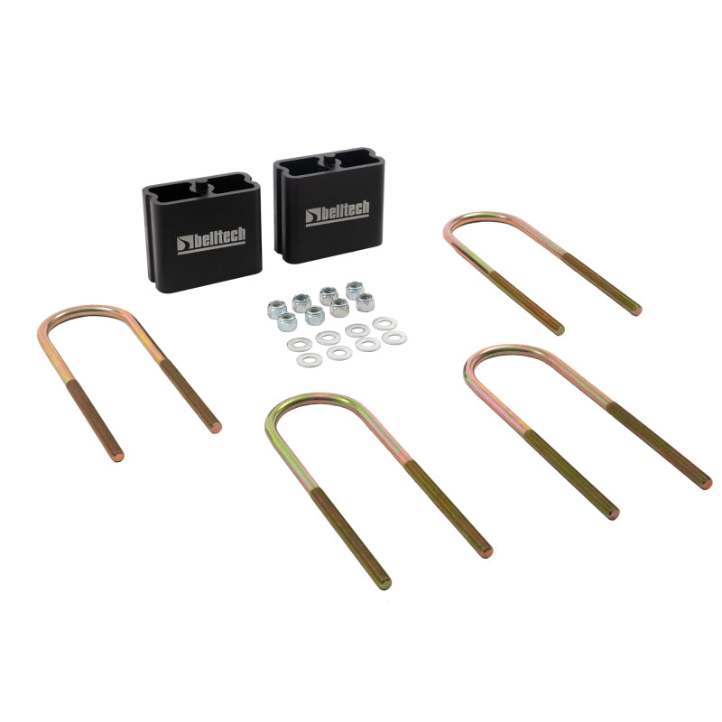 Belltech 6203 4-Inch Lowering Block Kit with 2-Degree Taper