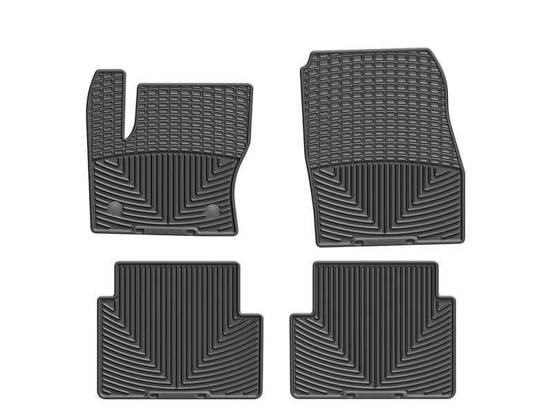 WeatherTech 13+ Ford C-Max Front and Rear Rubber Mats - Black