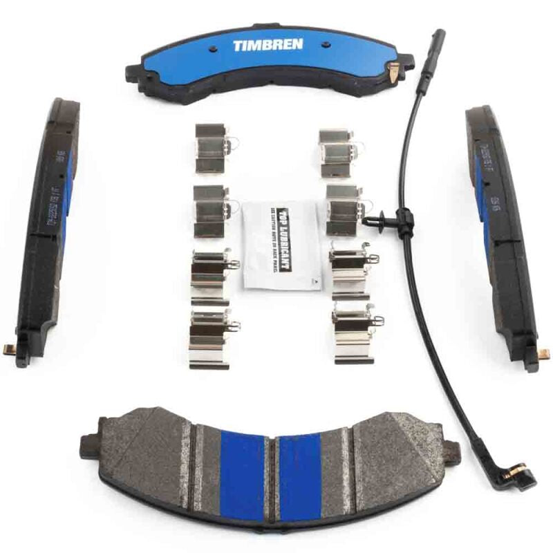 Timbren 20-26 Chevy Silverado 2500/3500 HD BES Severe Duty Semi-Metallic Brake Pads – Front & Rear