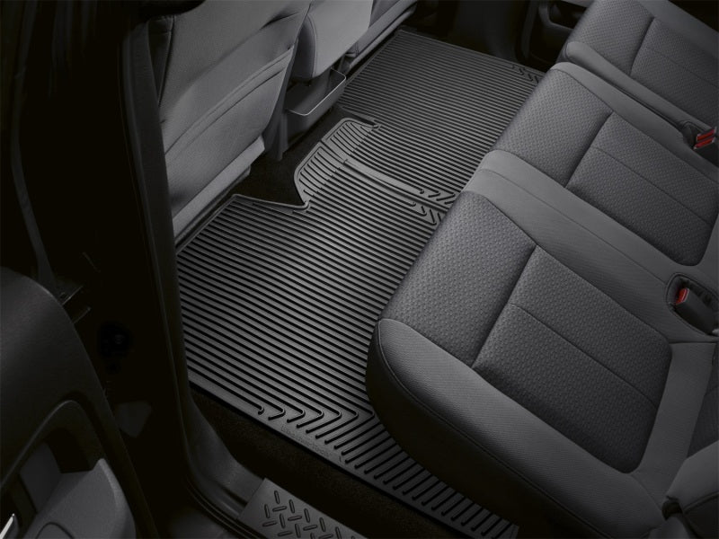 WeatherTech 09+ Ford Flex Front/Rear/and Rear Rubber Mats - Black