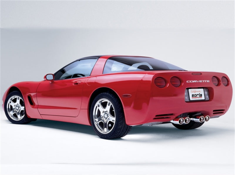 Borla 140426 Touring Cat-Back Exhaust System for 1997-2004 Chevrolet Corvette 5.7L V8