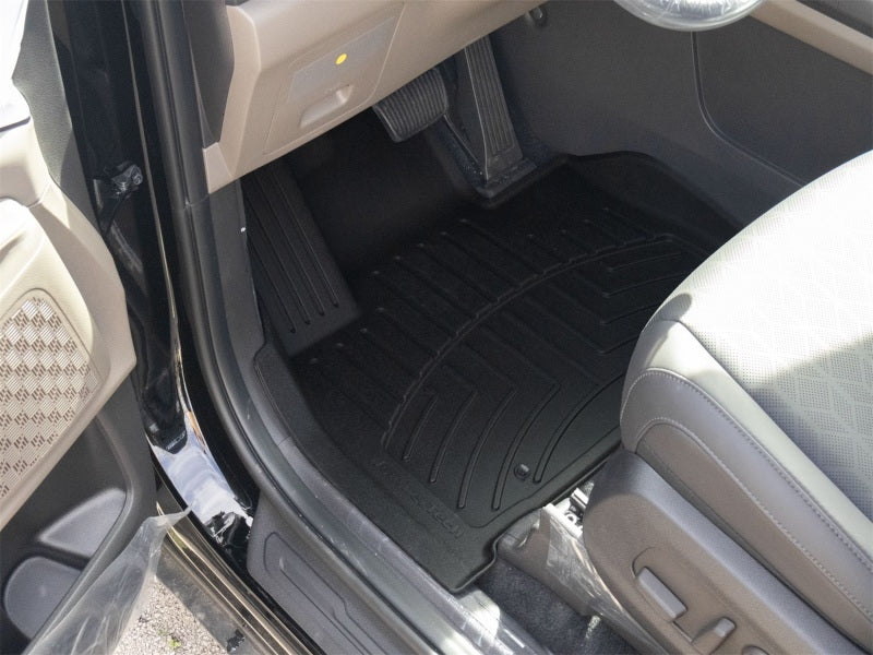 WeatherTech FloorLiner HP for Kia Carnival 2025-2026, Front and Rear - Black