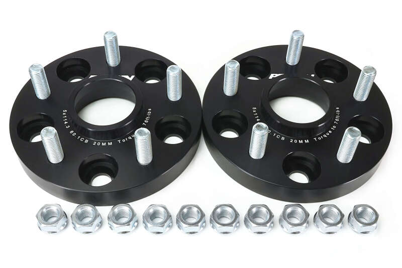 Perrin Performance Toyota GR Corolla 23-26 Wheel Spacers 60.1mm Center Bore 5x114.3 Bolt Pattern - 20mm