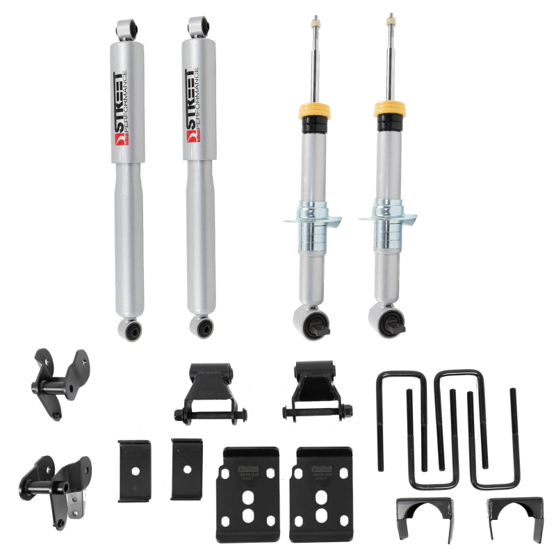 Belltech bel1050SP Street Performance Complete Lowering Kit for 2021+ Ford F-150 2WD