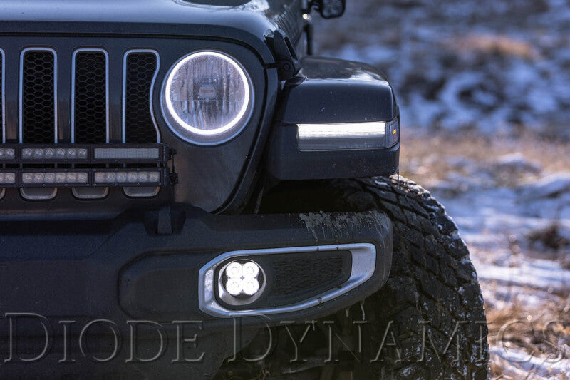 Diode Dynamics SS3 Sport Type MR Fog Light Bracket Kit ABL White SAE Fog – dioDD7052