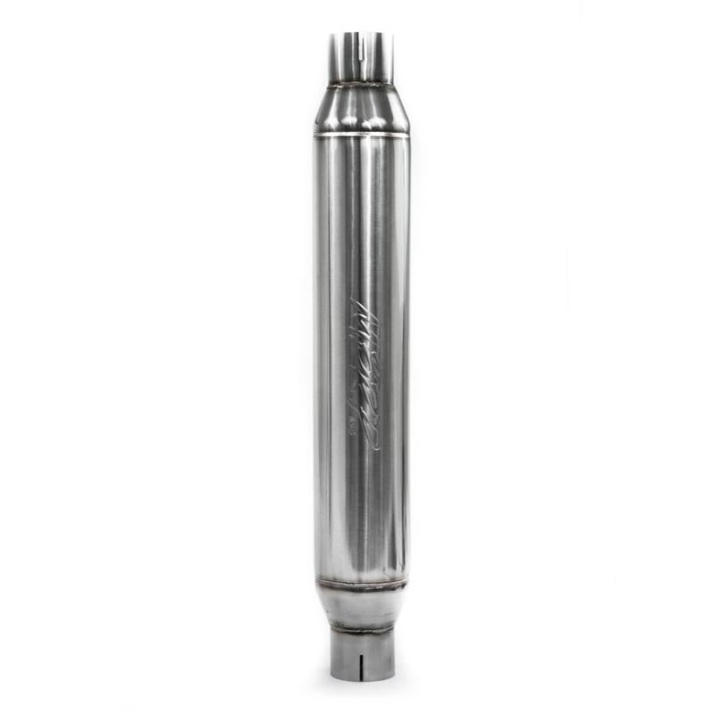 MBRP Armor Pro Universal Performance Resonator R1016, 2.5-Inch Inlet and Outlet