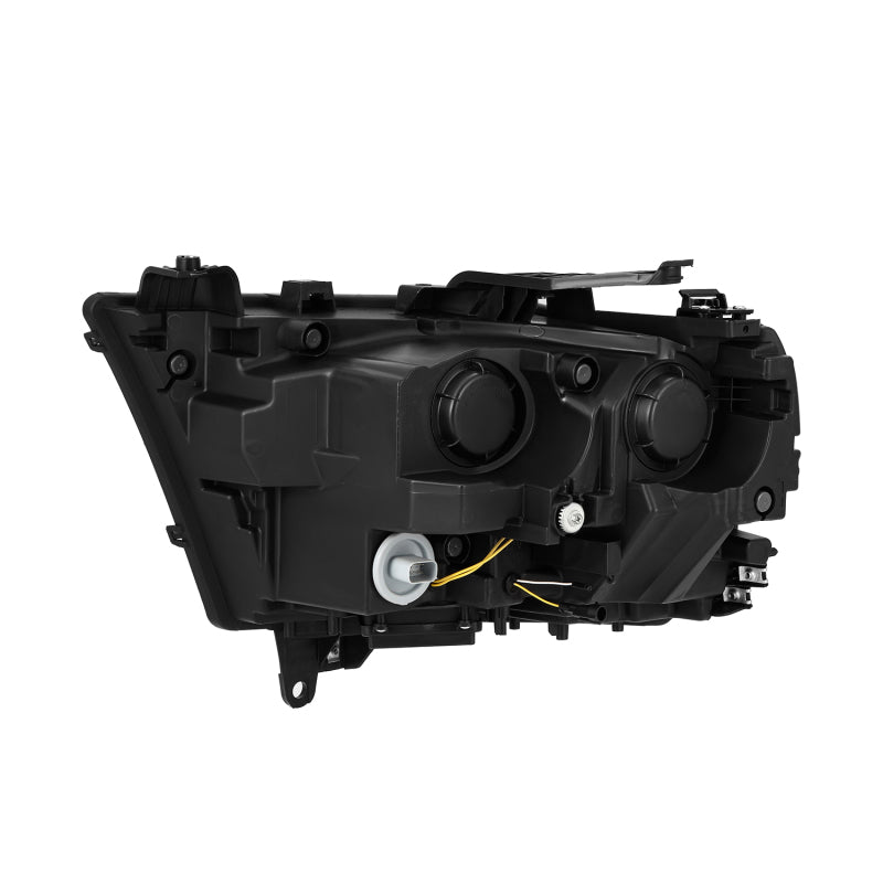 AlphaRex PRO-Series Projector Headlights for 2019-2022 Ram 1500, Alpha Black with Sequential Signal and DRL - ARX880573
