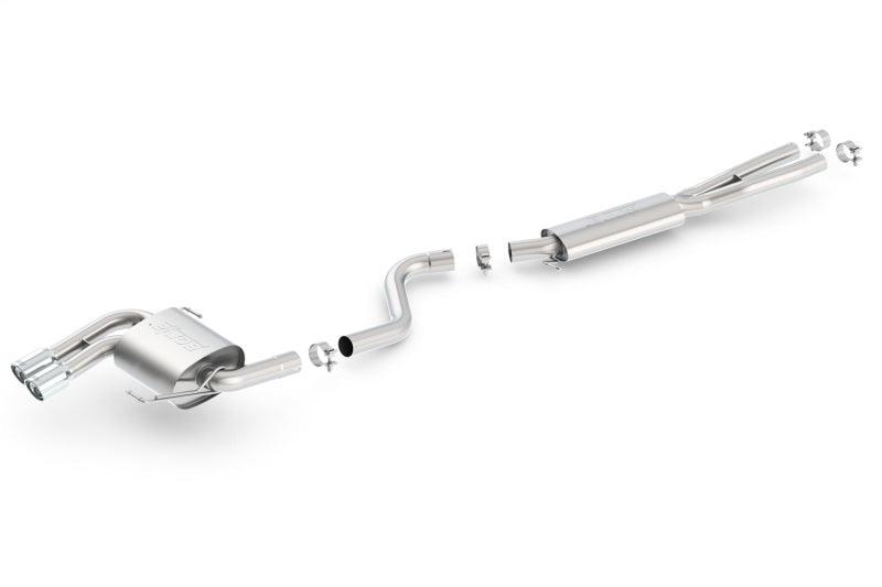 Borla 140505 Touring Cat-Back Exhaust System for BMW 325i, 325xi, 328i and 328xi