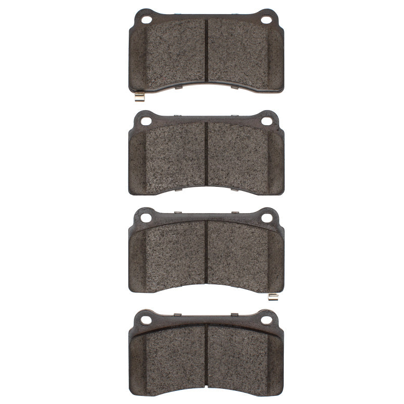 R1 Concepts Optimum OEp Rear Brake Pads and Hardware Kit for Nissan GT-R, Part Number RNC2551-1383-01