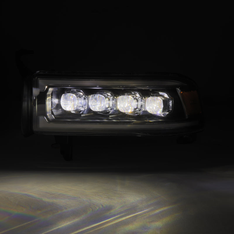AlphaRex Nova-Series Projector Headlights for 1994-2001 Dodge Ram 1500, Black Housing