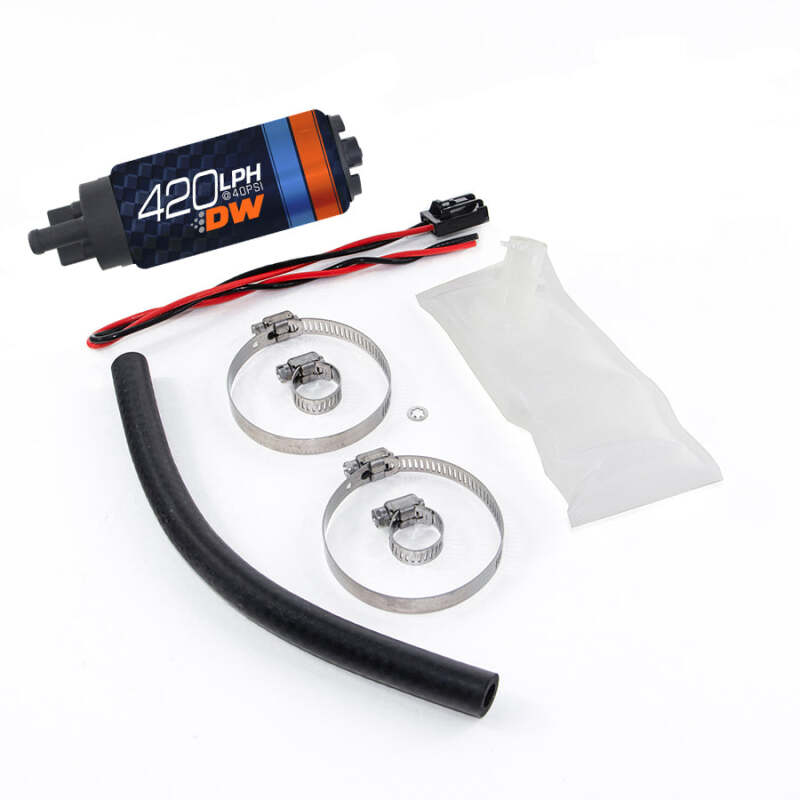 DeatschWerks DW420 DWK9-421-1023 420 LPH In-Tank Fuel Pump and Install Kit for Nissan 300ZX Z32 and Skyline GT-R