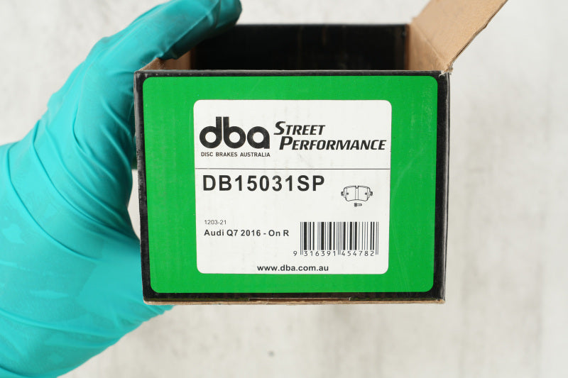 DBA DB15031SP Street Performance Rear Brake Pads for Audi A8 Quattro, Q7 and e-tron Sportback
