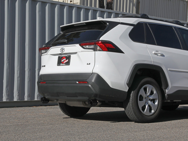 aFe POWER Takeda Cat-Back Exhaust with Black Tips for 2019-2024 Toyota RAV4 2.5L