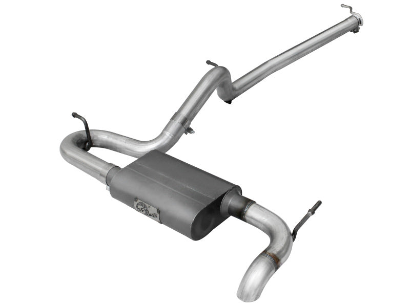aFe Scorpion Hi-Tuck Cat-Back Exhaust System AFE49-08043 for 2007-2018 Jeep Wrangler JK 3.6L/3.8L V6