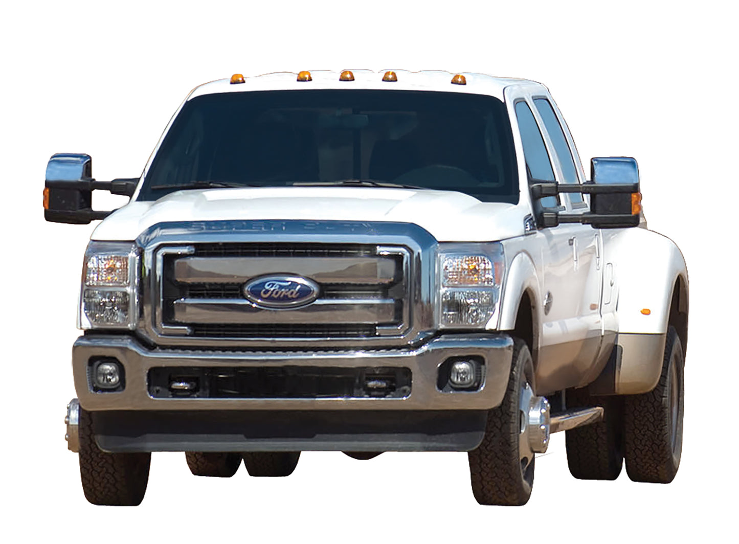 Pacer Performance - 20-236 - Truck Cab Light -  20-236 LED Amber Hi-5 Cab Roof Light Kit, 99-16 Ford Style - P/N: 20-236