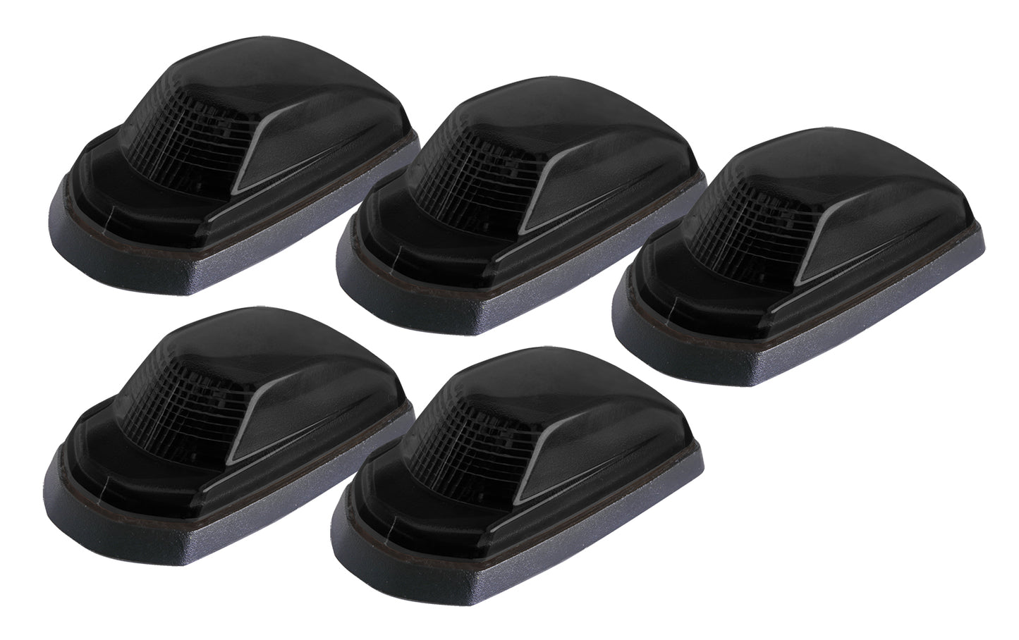 Pacer Performance - 20-237S - Truck Cab Light -  20-237S LED Amber Hi-5 Cab Roof Light Kit, 17-20 Ford Style - P/N: 20-237S