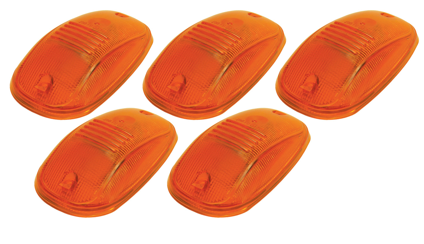 Pacer Performance - 20-247 - Truck Cab Light -  20-247 LED Amber Hi-5 Cab Roof Light Kit, 03-17 Dodge Style - P/N: 20-247