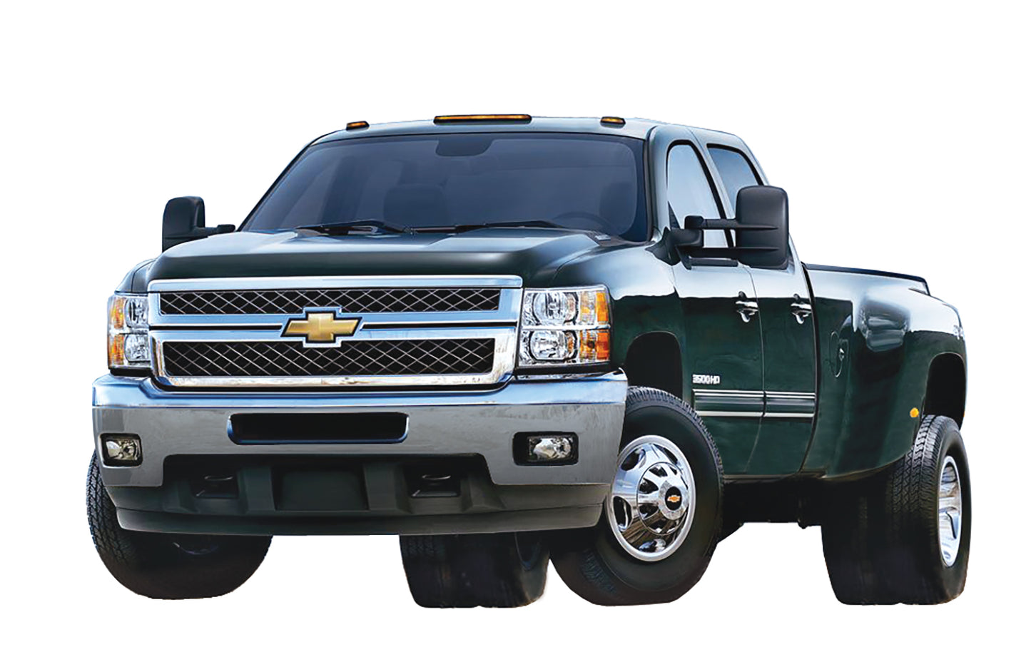 Pacer Performance - 20-265 - Truck Cab Light -  20-265 LED Amber Hi-5 Cab Roof Light Kit, 07-14 GM Style - P/N: 20-265