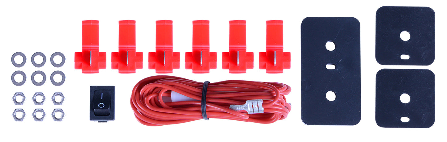 Pacer Performance - 20-266S - Truck Cab Light -  20-266S LED Amber Hi-5 Cab Roof Light Kit, 15-19 GM Style - P/N: 20-266S