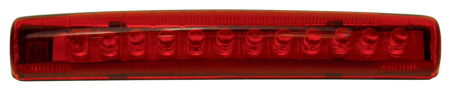 Pacer Performance - 20-701 - Auxiliary Light -  20-701 12 Diode Single Row LED Light, Red - P/N: 20-701